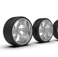 1:64 Helix 26″ Deep And Shallow Wheels/Pro tires. Truck Not Included. 3D Printed