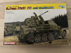 Dragon 3.7cm Flak 43 auf Sd.Kfz.7/2 Smart Kit 1:35 Scale #6553