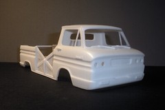 1961 CORVAIR RAMPSIDE PICKUP — RESIN CURBSIDE KIT — 1/25 scale