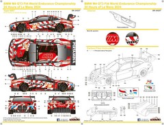 SK decal 1/24 BMW M4 GT3 Le Mans 2024 Team WRT No.31 Full Decal for nunu 16728