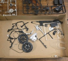 Vintage Revell 7800 Chips Kawasaki Police Motorcycle Incomplete READ!!