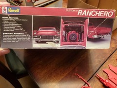 Revell ’57 FORD RANCHERO 1/25 Model Kit 7396, New Open Box Complete