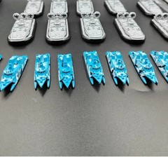 3D-printed 1/700 model China Type 022 stealth missile boat with finished coating