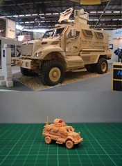 1/144 USA Maxxpro MRAP (fine detail) Resin Kit
