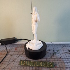 Female V Figurine 1/10 Cyberpunk 2077 DIY Kit 13 pcs FDM 3D Printed
