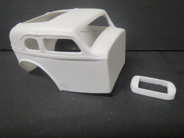 32′ Austin Bantam Coupe 1/25th Resin Body from Fremont Racing Specailties