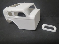 32′ Austin Bantam Coupe 1/25th Resin Body from Fremont Racing Specailties