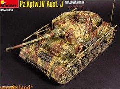 MINIART 35339 1/35 Scale Pz.Kpfw.Iv Ausf.J Nibelungenwerk.Mid Prod.Sep-Nov 1944