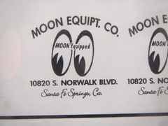 NEW!! Mooneyes Truck 1/25th Decal from Fremont Racing
