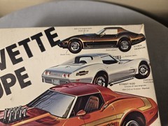 Vintage MPC 1/25 1975 CORVETTE COUPE CUSTOMIZING 1-7505 FACTORY SEALED 70s MINTY