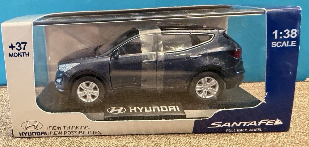Hyundai ix35 1:38 Pullback Mini Car Diecast Model Santa Fe 1/38 Toy F/S