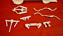 AMT Craftsman 1960 Chevy Nomad Station Wagon Chassis 1/25