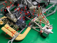 POCHER 1/8 PAGANI UTOPIA ASSEMBLY AND SUPERDETAILING INSTRUCTIONS