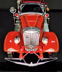 Fire Engine Truck Ford Built 1 Metal Model Vintage 1940 T 24 Pickup Car 16 A 25