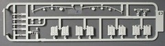 Takom 1/35th Scale US Army M60A3 MBT – Parts Tree Q from Kit No. 2137