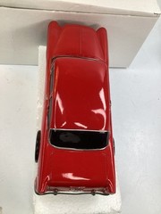 10” solid resin Gasser ‘55 Chevy 55CC-111 MODEL hot rod car red new (L9)