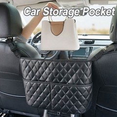 Car Seat Between Seat Net Bag Holder Organizer & Storage Mesh Pocket