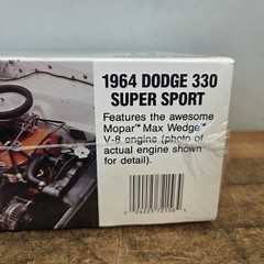NEW! Sealed! Lindberg Color Me Gone 1964 Dodge 330 Super Stock Model Car Kit