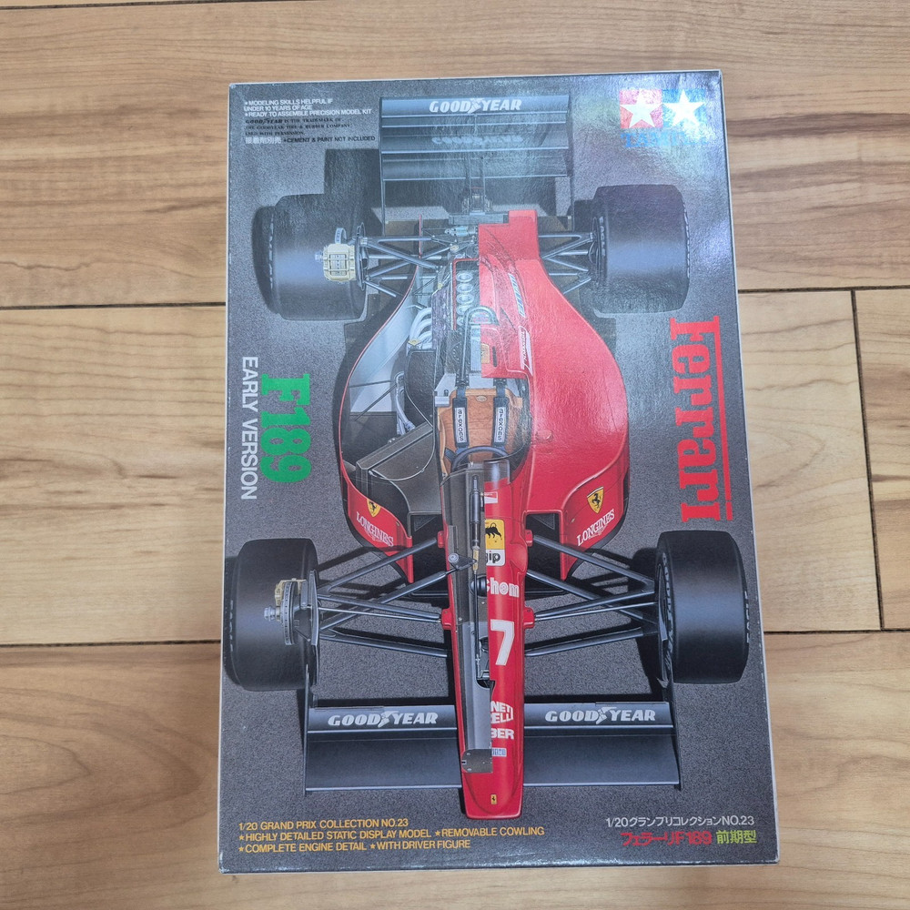 Tamiya 1/20 scale Ferrari F189 Early model Plastic model Kit