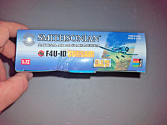 1:72 WWII F4U-1D Corsair Smithsonian National Air and Space Museum Airfix 3052