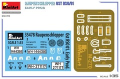 Miniart 1/35 RAUPENSCHLEPPER OST RSO/01. EARLY PROD #35478 📌USA📌Sealed
