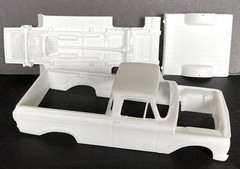 1963 FORD F-100 SHORT BED RESIN CONVERSION KIT – AMT 1963 FORD UNIBODY F100 KITS