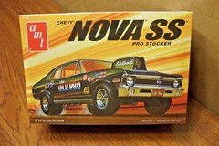 AMT CHEVY NOVA SS PRO STOCKER 1/25 SCALE MODEL KIT