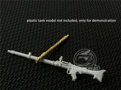 1/35 Scale Metal Barrel for German Tank Machine Gun MG34 7.92mm Model Kit