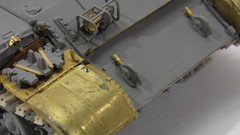 1:35 PE Detail Set Side Skirts for T 55AD Drozd Takom