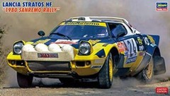 Hasegawa 1/24 Model kit Lancia Stratos HF 1980 Sanremo Rally from Japan 1391