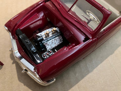 built vintage AMT T353 1950 Ford Convertible 50 Ford