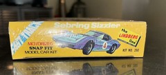 The Lindberg Line Motorized Sebring Sizzler Snap Fit Fast Track Kit SEALED NIB