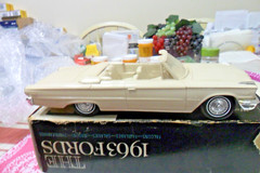 VINTAGE CAR PROMO 1963 ford WITH BOX lot 0 0 0000 6