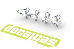 Decalcas Detail-Up Parts 1:12 Scale Bonnet Pin (Type 01) 3D Printed # DCL-PAR073
