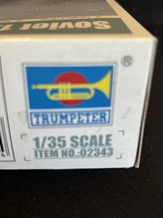 Soviet 122mm Howitzer M30 Trumpeter 1:35 Model Kit 02343 Open Box Sealed Parts