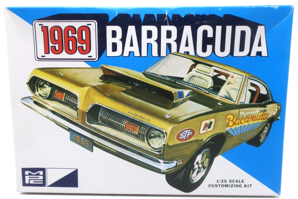 MPC 1/25 1969 Barracuda Plastic Model Kit #MPC832/12