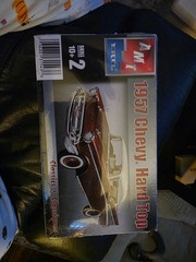 1957 Chevy Hard Top by AMT ERTL model car kit 1/25 scale NEW SEALED BOX