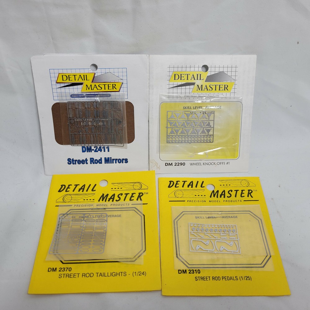 Detail Master Parts 1/24 1/25 Scale DM-2290 2310 2370 2411 Street Rod Acc