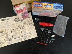 Vintage Strombecker Maserati 250F 1:24 Slot Car Motorized Kit Bundle w/ Throttle