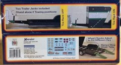 Salvino JR Wes’s Auto Race Car 2 Axle Transport Trailer Plastic Model Kit 1/25