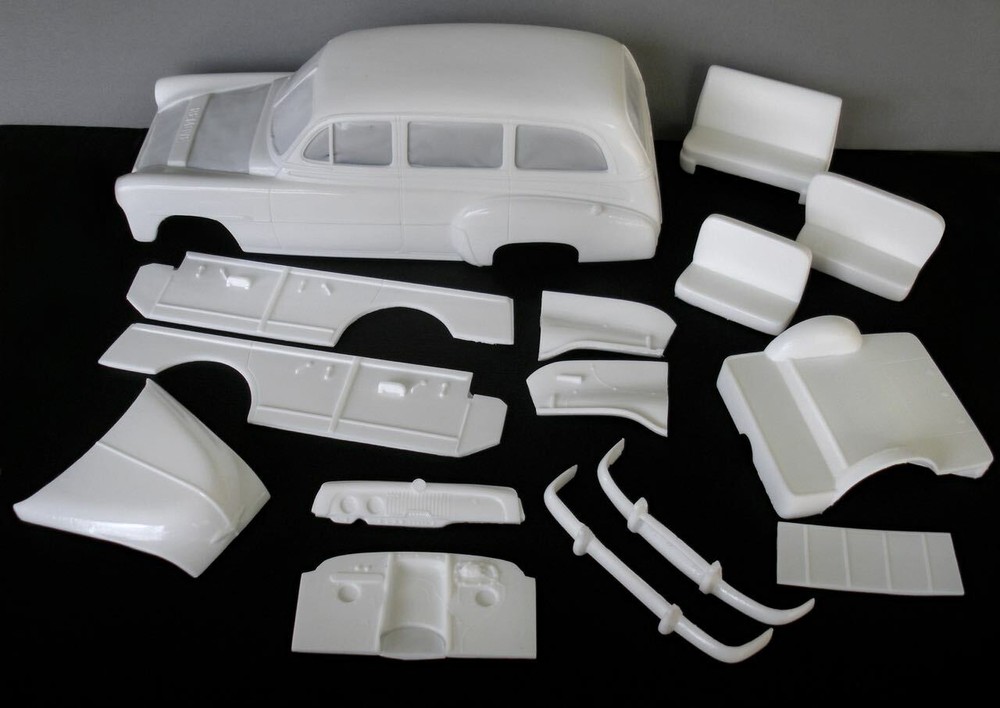 1951 CHEVROLET STATION WAGON RESIN CONVERSION KIT for 1/25 AMT 1951 CHEVY KITS