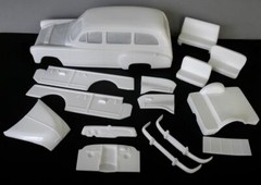 1951 CHEVROLET STATION WAGON RESIN CONVERSION KIT for 1/25 AMT 1951 CHEVY KITS