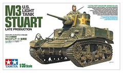Tamiya 35360 No.360 US Army Light tank M3 Stuart late model 1/35 Japan 191770