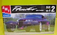 AMT Plymouth Prowler With trailer Kit # 8588 Factory Sealed Dented Box 1:25
