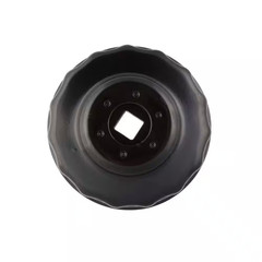 75/77 Mm X 15 Flute Oil Filter Cap Wrench in Black