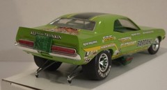 Custom Built Jo-Han/Polar Lights BARDAHL the Green Elephant Dodge Challenger F/C