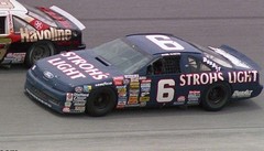 1/24 POWERSLIDE 1988-89 #6 MARK MARTIN STROH’S LIGHT FORD T-BIRD NASCAR DECAL