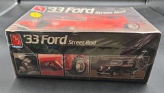 AMT ERTL Red ‘33 Ford Street Rod 1/25 Model Kit 1987 New Sealed #6714 Vintage