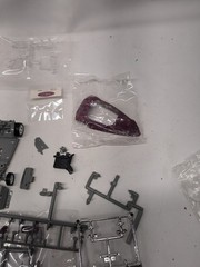 1998 Testors Kit 136 Plymouth Prowler 1:43 Scale Metal Model Started Read