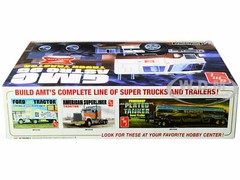 SKILL 3 MODEL KIT GMC ASTRO 95 TRUCK TRACTOR “MILLER” 1/25 MODEL BY AMT AMT1230